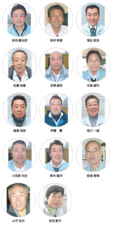 多田石材店のスタッフ